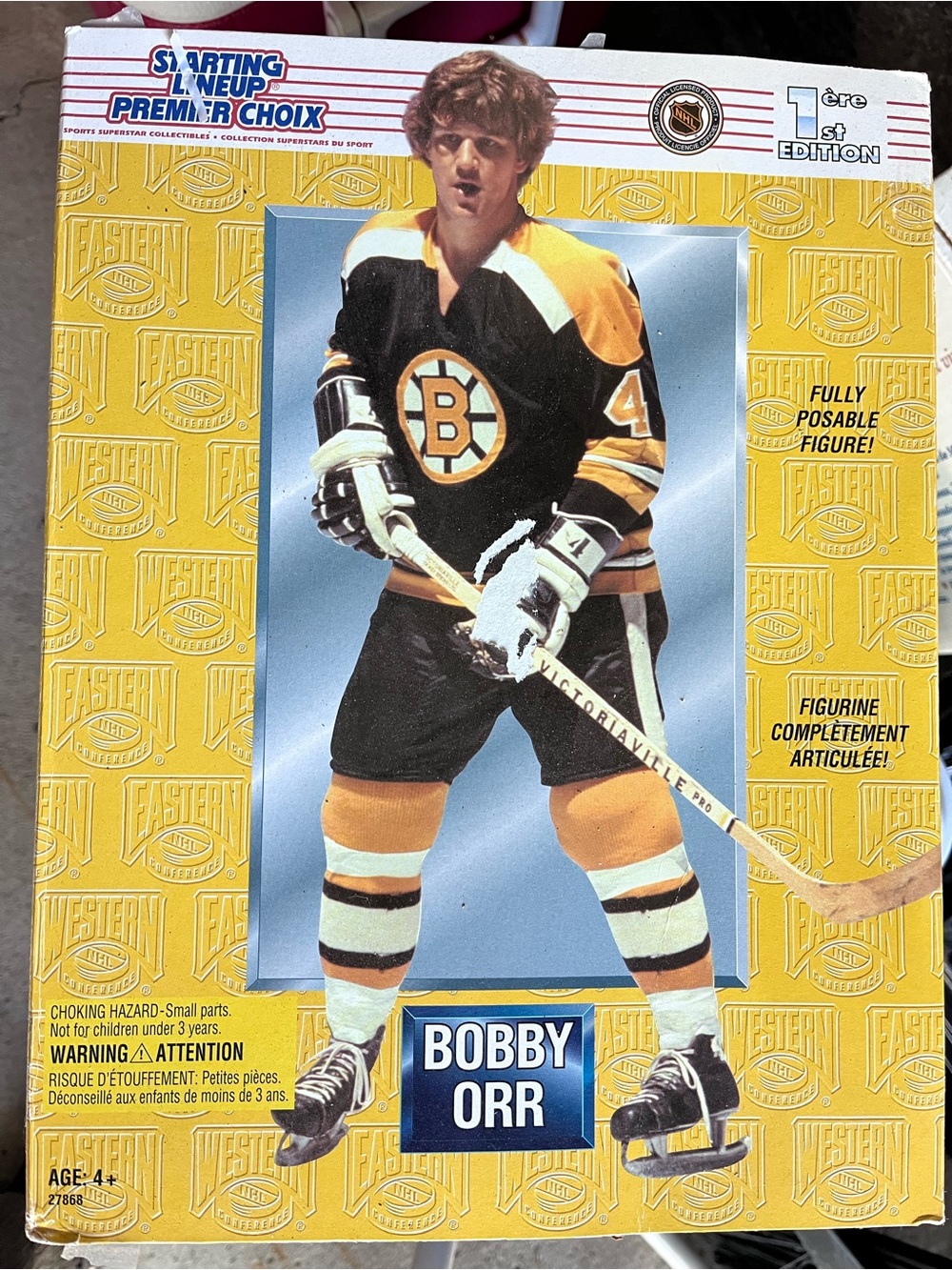Bobby Orr 12” Starting Lineup Figure New in Box 1st Edition Vintage 1997